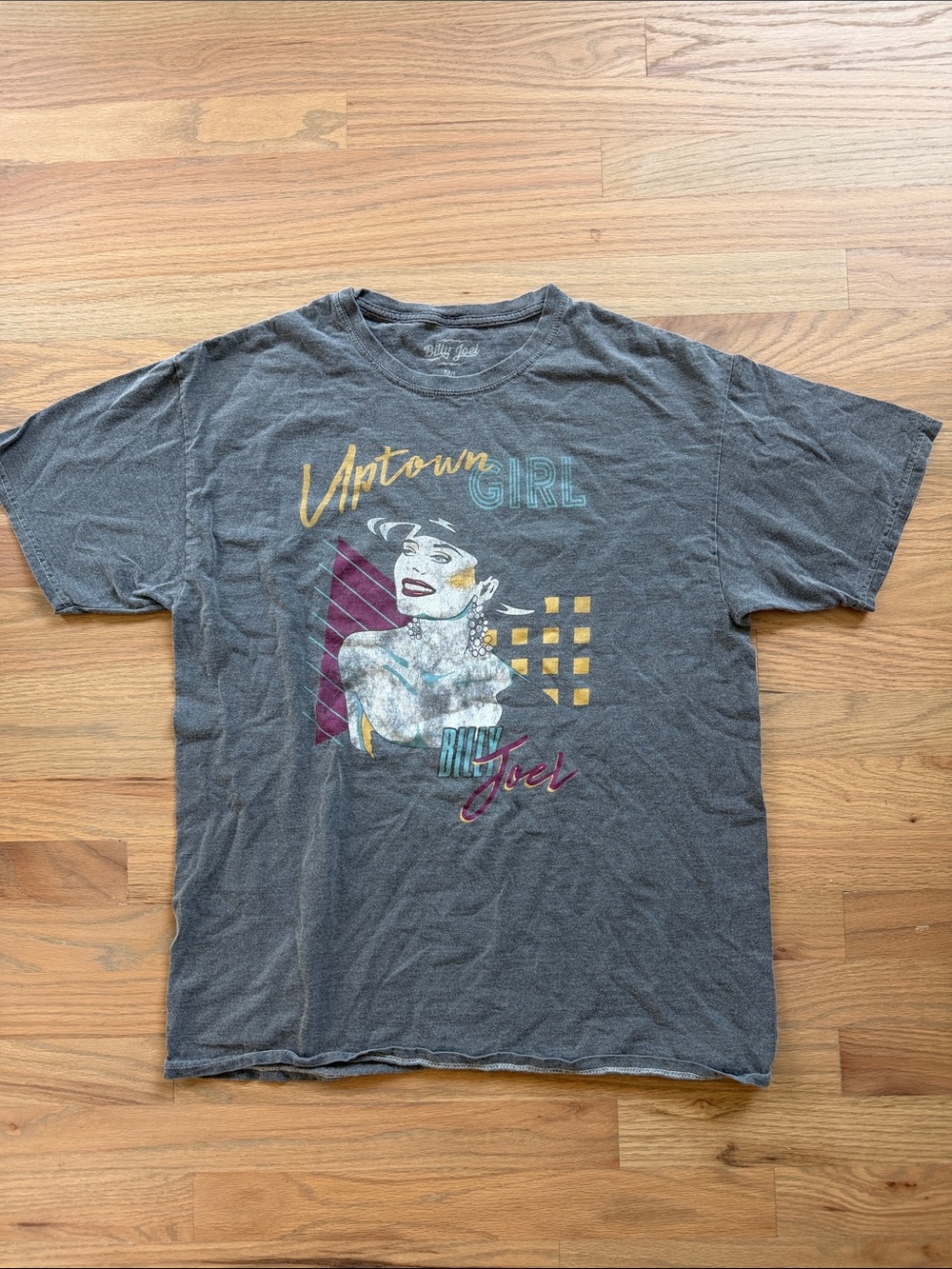 Billy Joel Uptown Girl An Innocent Man Tour 1984 Graphic Tee Size M/L
